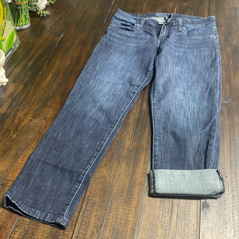 Kut from the Kloth BARDOT Crop Skinny Boyfriend Jeans
